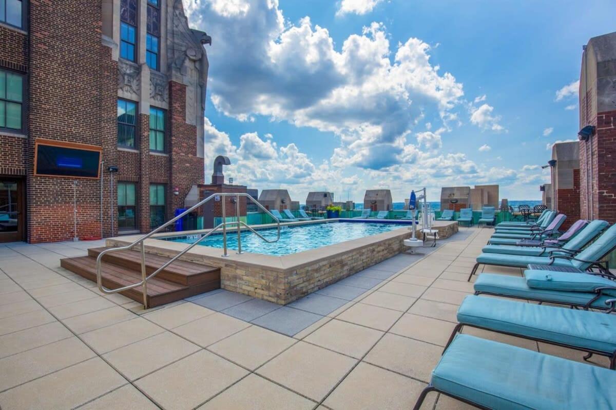 2B 2Ba Luxury Downtown Suite Rooftop Deck & Gym Baltimore Exterior photo